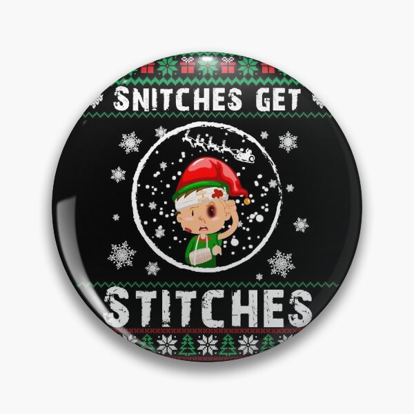 Item preview, Snitches Get Stitches 13 designed and sold by JenniferLecher.