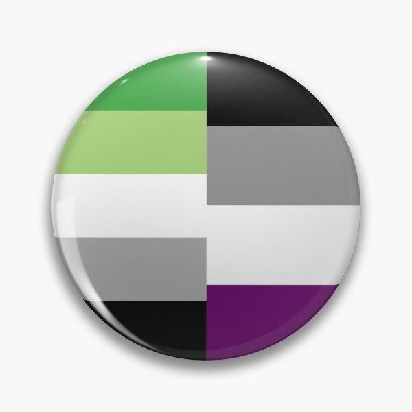 Item preview, Aromantic + Asexual Flags designed and sold by neopronouns.
