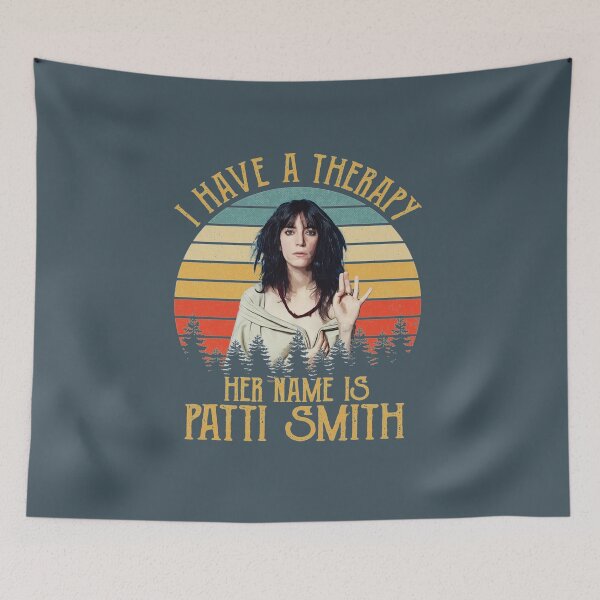 Item preview, I Have A Therapy Her Name is Patti Smith designed and sold by NatashaHow.