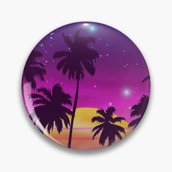Item preview, Incredibly Vibrant Sunset Synthwave designed and sold by MaiZephyr.