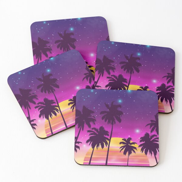 Item preview, Incredibly Vibrant Sunset Synthwave designed and sold by MaiZephyr.