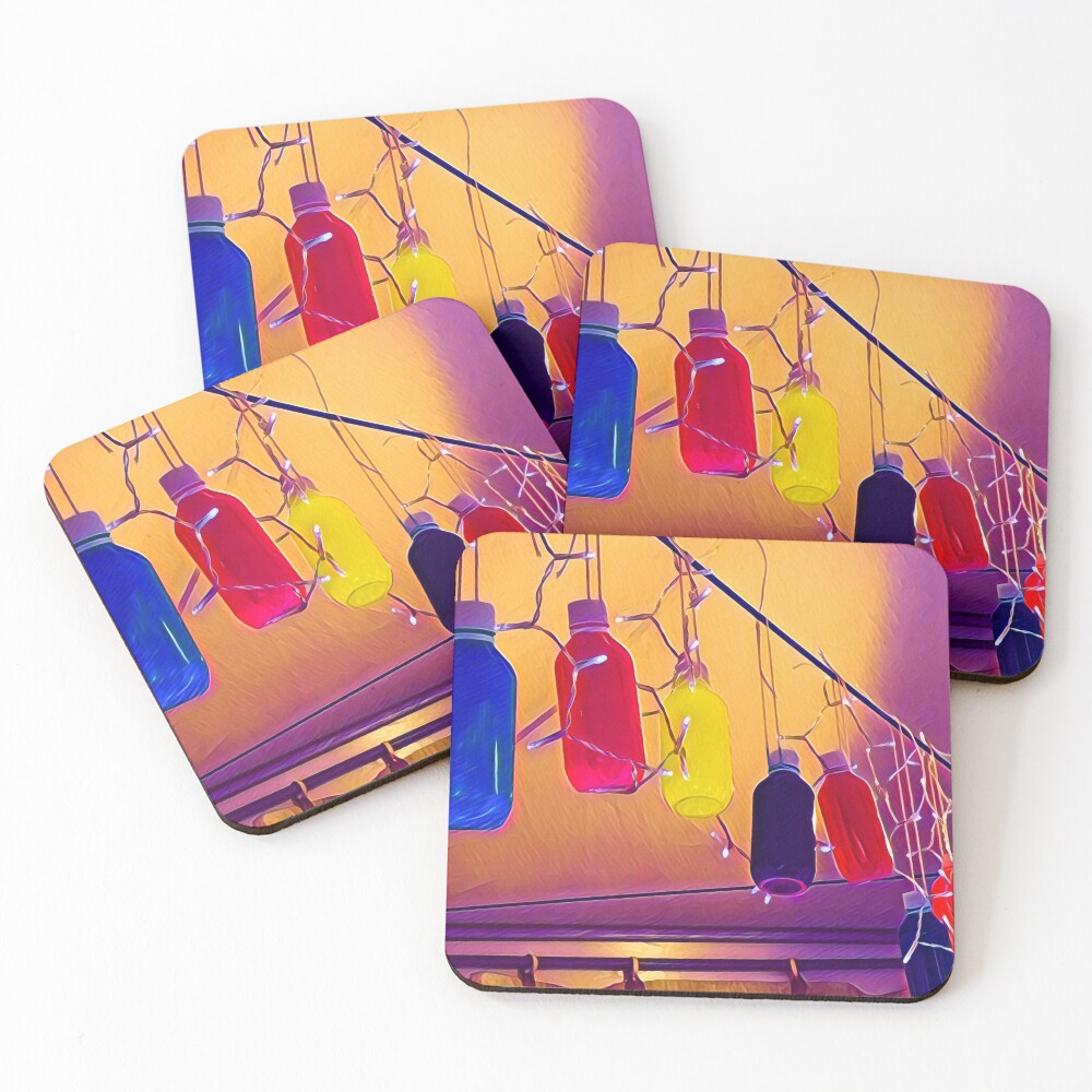 Item preview, Coasters (Set of 4) designed and sold by RandaRubyRed.