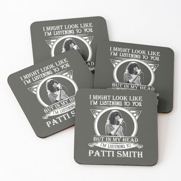 Item preview, I May Look Like Im Listening To Patti Smith   designed and sold by NatashaHow.