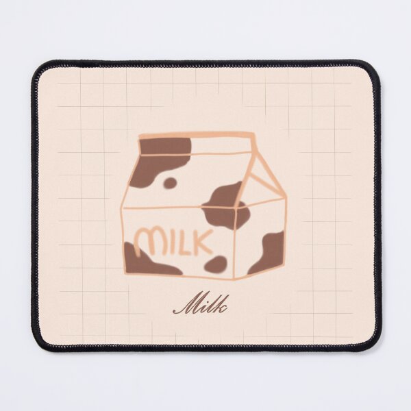 Item preview, Minimal Milk Carton Illustration with Grid Background  designed and sold by citrusapple.