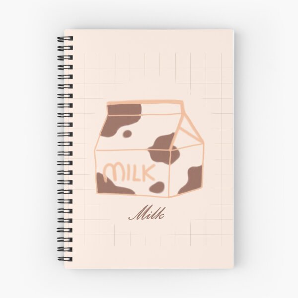 Item preview, Minimal Milk Carton Illustration with Grid Background  designed and sold by citrusapple.