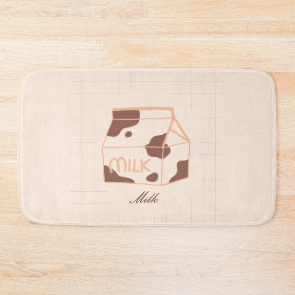 Item preview, Minimal Milk Carton Illustration with Grid Background  designed and sold by citrusapple.