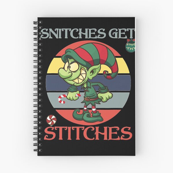 Item preview, Snitches Get Stitches Elf 1 designed and sold by JenniferLecher.