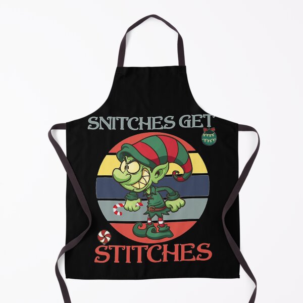 Item preview, Snitches Get Stitches Elf 1 designed and sold by JenniferLecher.
