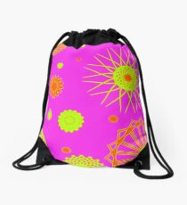 Warm Patterns Drawstring Bag