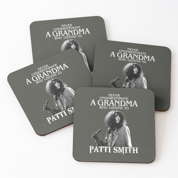 Item preview, Vintage Never Underestimate A Woman Who Listens to Patti Smith   designed and sold by NatashaHow.