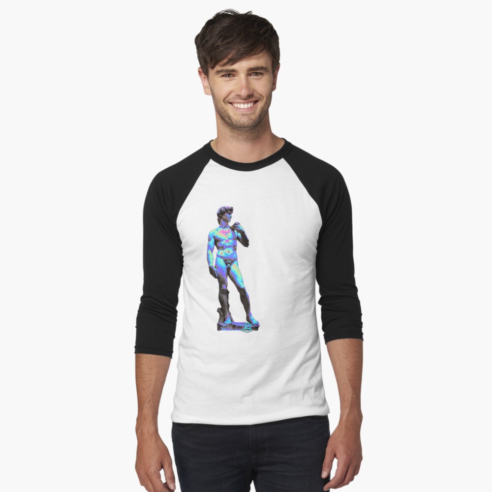 Item preview, Baseball ¾ Sleeve T-Shirt designed and sold by dinaaaaaah.