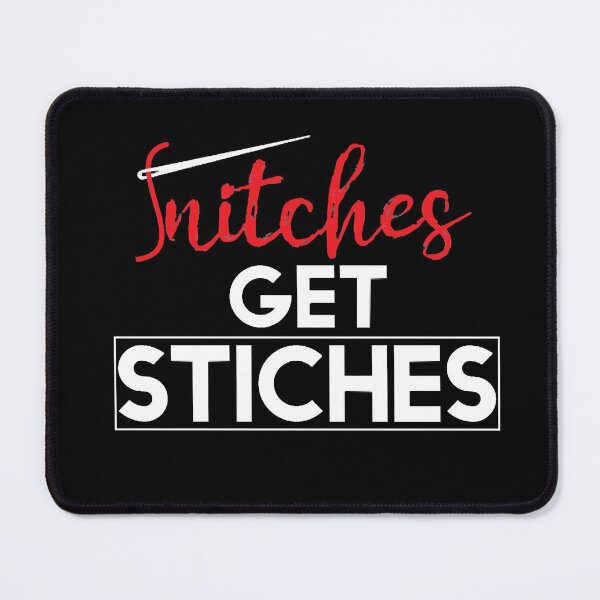 Item preview, Snitches Get Stitches Elf 2 designed and sold by JenniferLecher.
