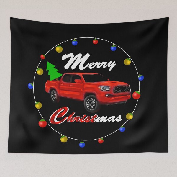 Item preview, Merry Christmas Buffalo Truck designed and sold by BeccaKenDesigns.