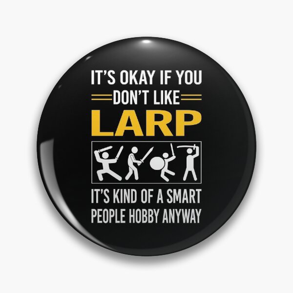 Item preview, Funny Smart People Larp Larping RPG Roleplay Roleplaying Role Playing designed and sold by fatherbarliman.