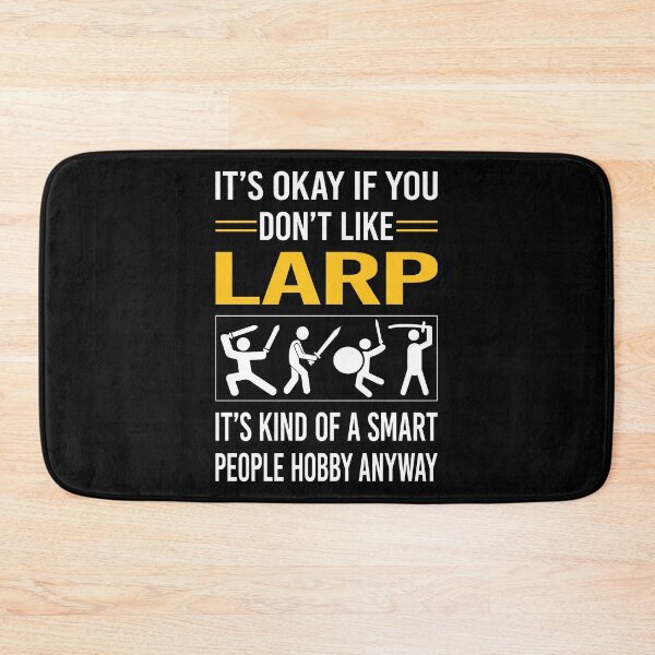 Item preview, Funny Smart People Larp Larping RPG Roleplay Roleplaying Role Playing designed and sold by fatherbarliman.