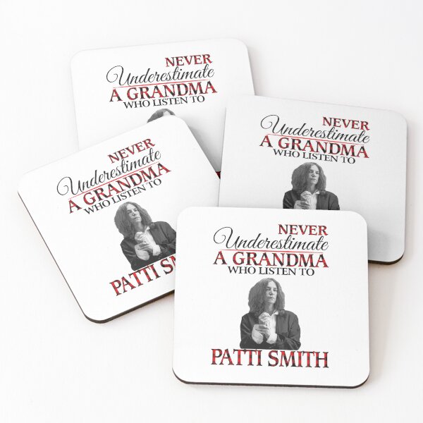 Item preview, Never Underestimate a Grandma who listens to Patti Smith   designed and sold by NatashaHow.