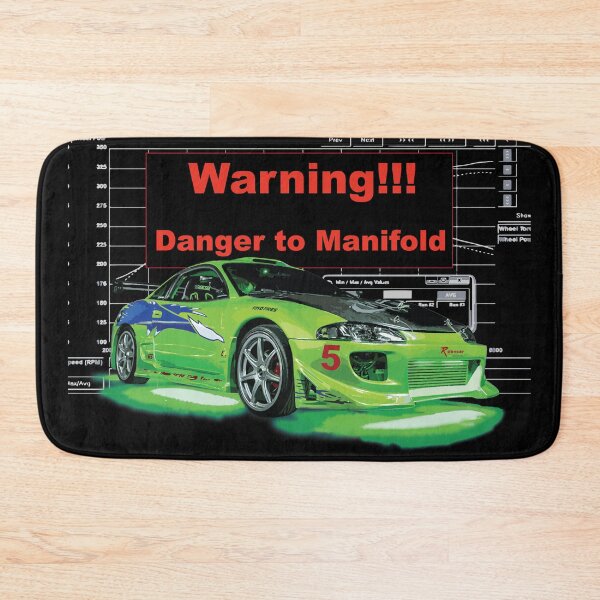 Item preview, Mitsubishi eclipse 2G GS-T DSM kawasaki green - Danger designed and sold by cowtownCOWBOY.
