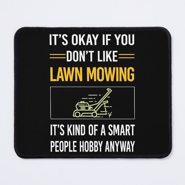 Item preview, Funny Smart People Lawn Mowing Mower Lawnmower designed and sold by fatherbarliman.