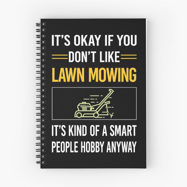 Item preview, Funny Smart People Lawn Mowing Mower Lawnmower designed and sold by fatherbarliman.