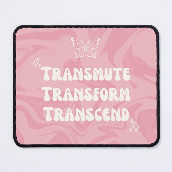 Item preview, Transmute, Transform, Transcend - Aesthetic Pink Abstract Butterfly designed and sold by mooneko.