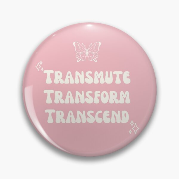 Item preview, Transmute, Transform, Transcend - Aesthetic Pink Abstract Butterfly designed and sold by mooneko.