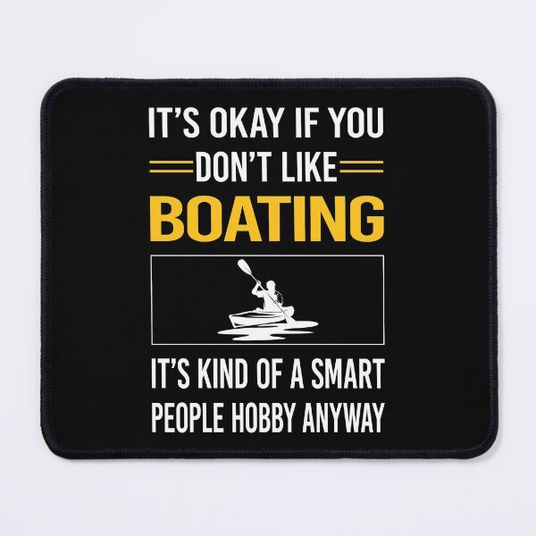 Item preview, Funny Smart People Boating designed and sold by jiggleterrified.