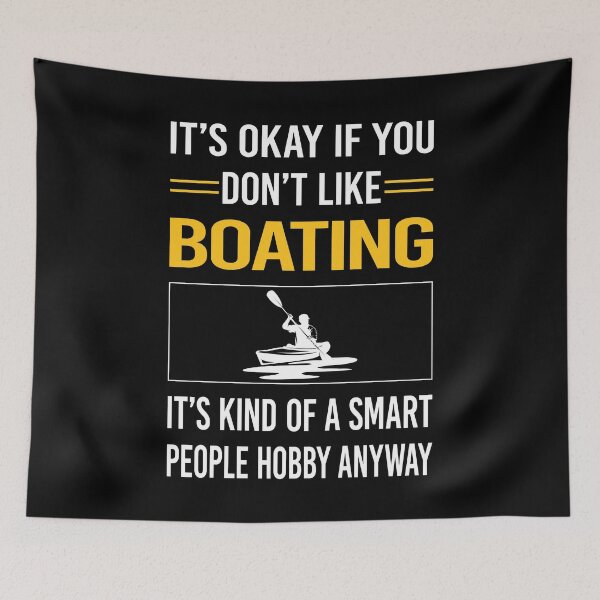 Item preview, Funny Smart People Boating designed and sold by jiggleterrified.
