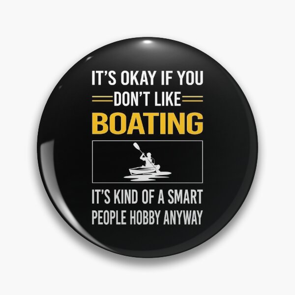 Item preview, Funny Smart People Boating designed and sold by jiggleterrified.
