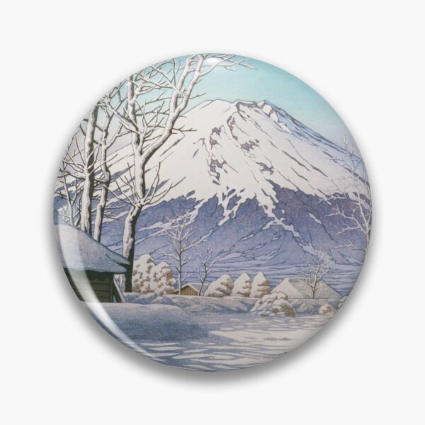 Item preview, Clear Sky after Snow at Mt. Fuji by Kawase Hasui designed and sold by Takeda-art.