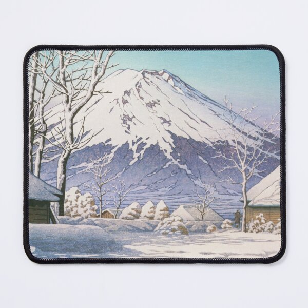 Item preview, Clear Sky after Snow at Mt. Fuji by Kawase Hasui designed and sold by Takeda-art.
