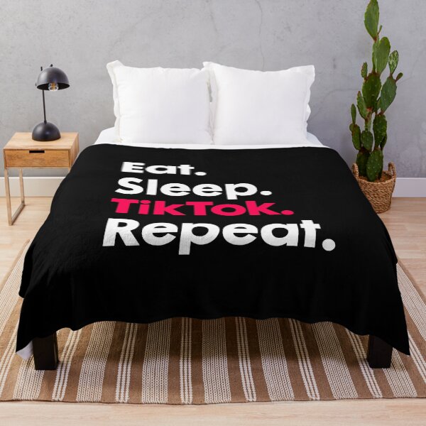 Item preview, Eat. Sleep. TikTok. Repeat. designed and sold by TeeRock.