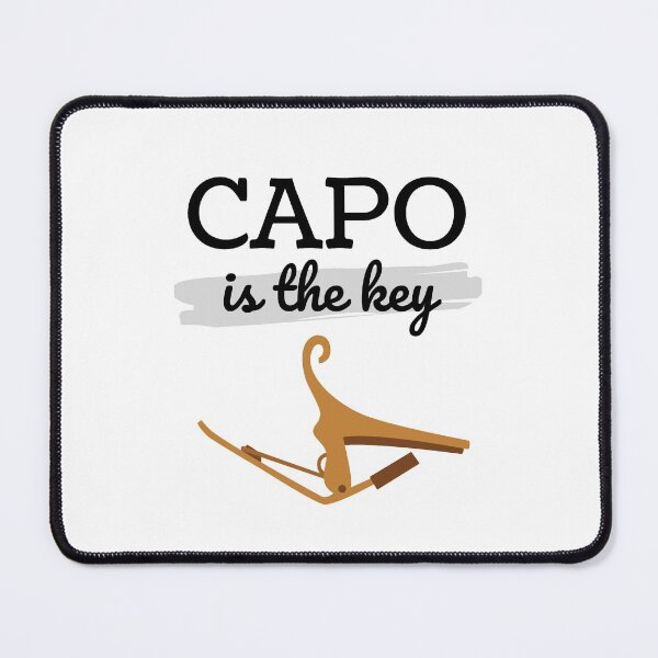 Item preview, Capo is the Key Wood Capo Light Theme designed and sold by nightsworthy.