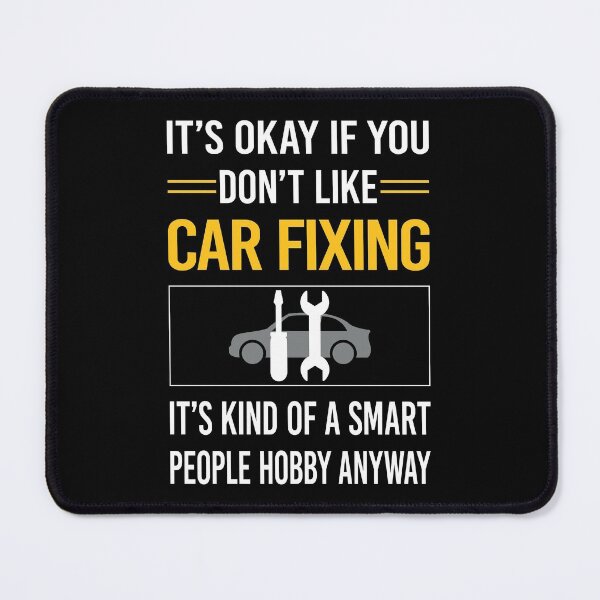 Item preview, Funny Smart People Car Fixing designed and sold by jiggleterrified.