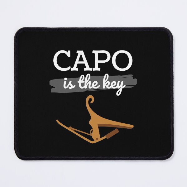 Item preview, Capo is the Key Wood Capo Dark Theme designed and sold by nightsworthy.