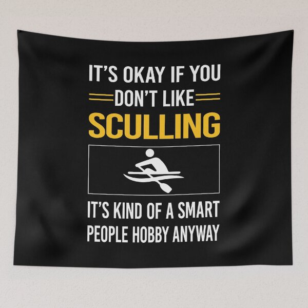 Item preview, Funny Smart People Sculling designed and sold by RandalDavis.