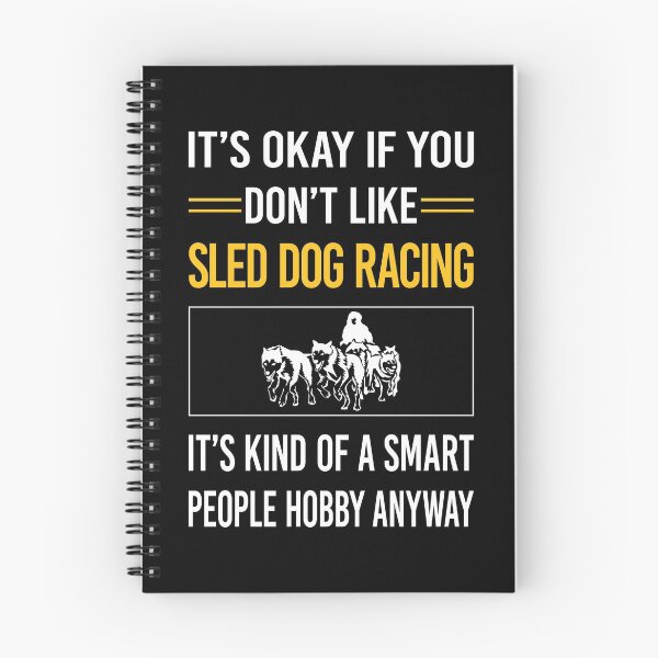 Item preview, Funny Smart People Sled Dog designed and sold by RandalDavis.