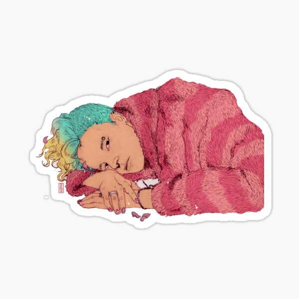 Pink Boi Sticker