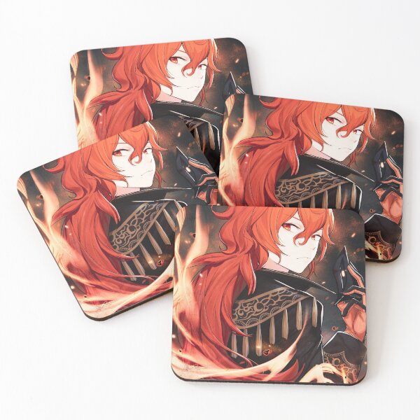 Item preview, Diluc Genshin Impact  designed and sold by freddiecatt.