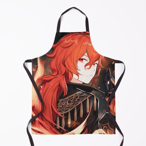 Item preview, Diluc Genshin Impact designed and sold by freddiecatt.