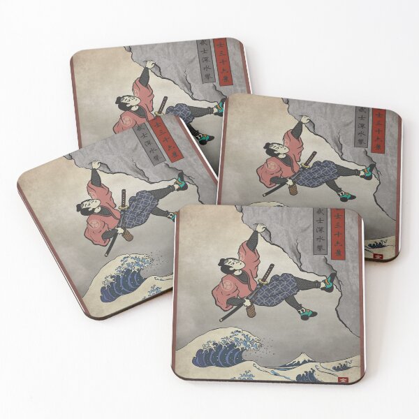 Item preview, Climbing Samurai Deep Water Soloing Classic designed and sold by HeftyKeven.