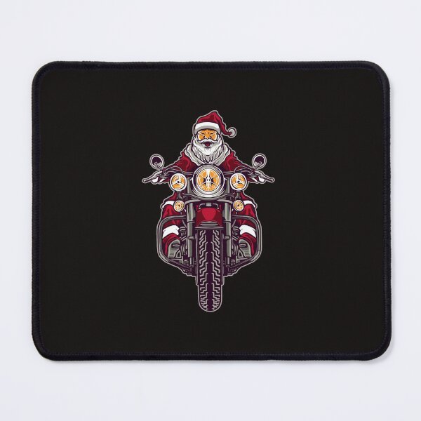 Item preview, Motorcycle Santa, Santa Is My Homeboy, Vintage Santa Claus, Biker Xmas designed and sold by DearSunny.