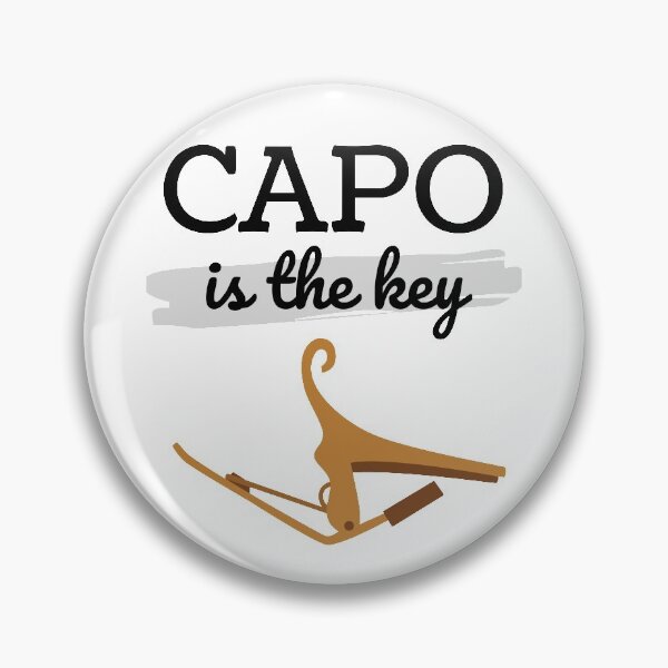 Item preview, Capo is the Key Wood Capo Light Theme designed and sold by nightsworthy.