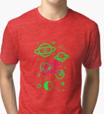 Camiseta de tejido mixto I Need Space
