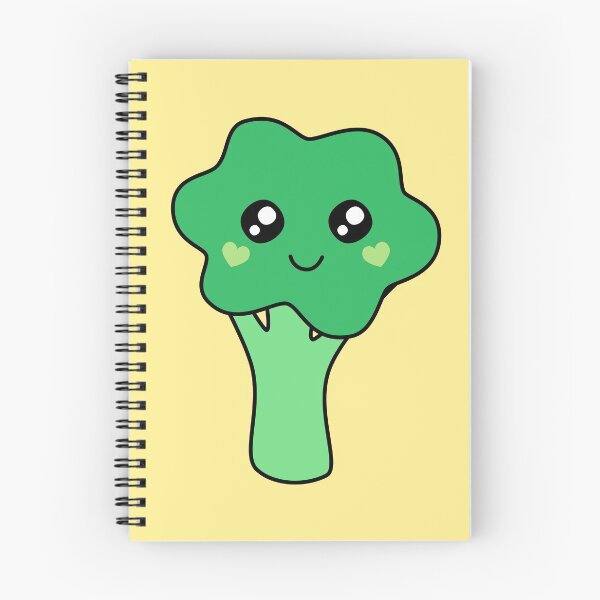 Item preview, Cute Awesome Kawaii Broccoli Vegetable Green designed and sold by cashewdays.