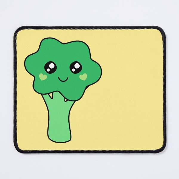 Item preview, Cute Awesome Kawaii Broccoli Vegetable Green designed and sold by cashewdays.