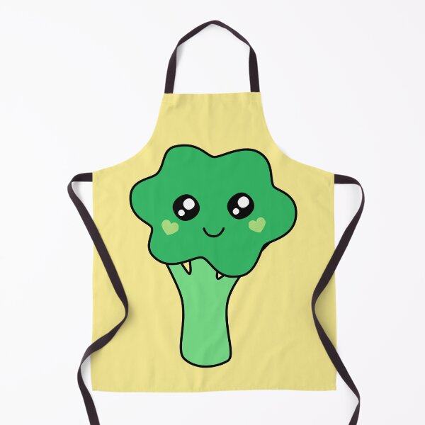 Item preview, Cute Awesome Kawaii Broccoli Vegetable Green designed and sold by cashewdays.