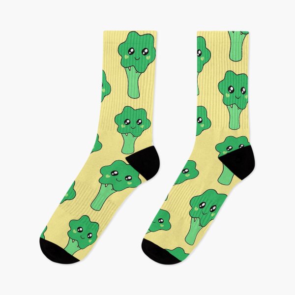 Item preview, Cute Awesome Kawaii Broccoli Vegetable Green designed and sold by cashewdays.