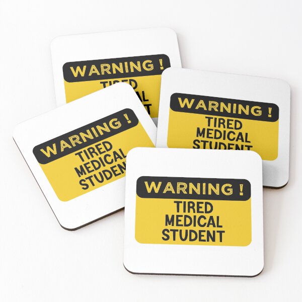 Item preview,  Warning Tired Medical Student - Funny Medical Student designed and sold by medbdj.