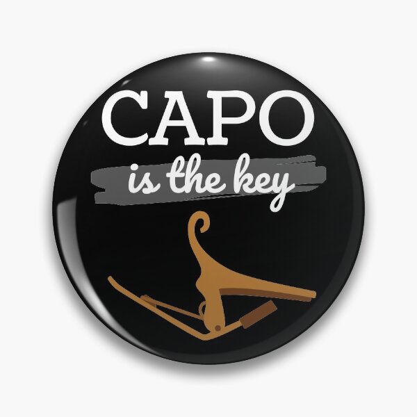 Item preview, Capo is the Key Wood Capo Dark Theme designed and sold by nightsworthy.