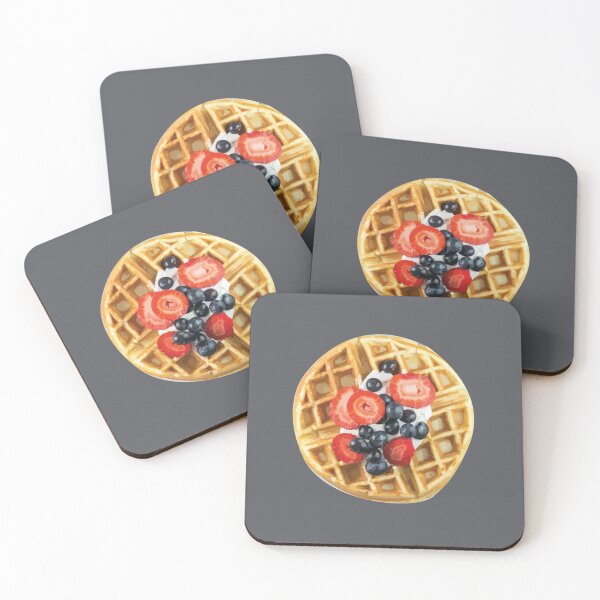 Item preview, Artistic VSCO girl waffle illustration   designed and sold by OscarOSullivan.